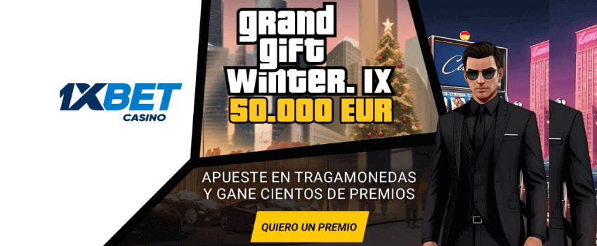 Promoción de torneo de casino 1xbet