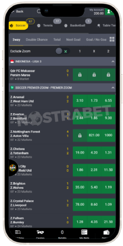 bet9ja iOS app live betting