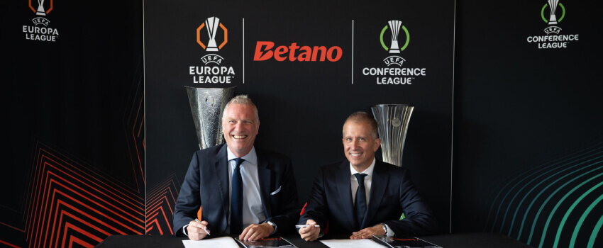 Betano became the official partner of UEFA Europa League and UEFA Conference League