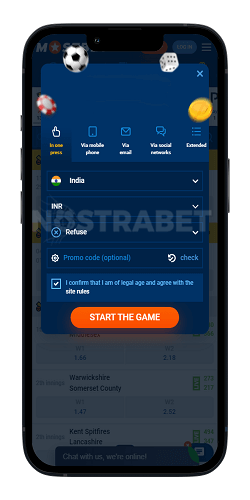 mostbet mobile app ios signup